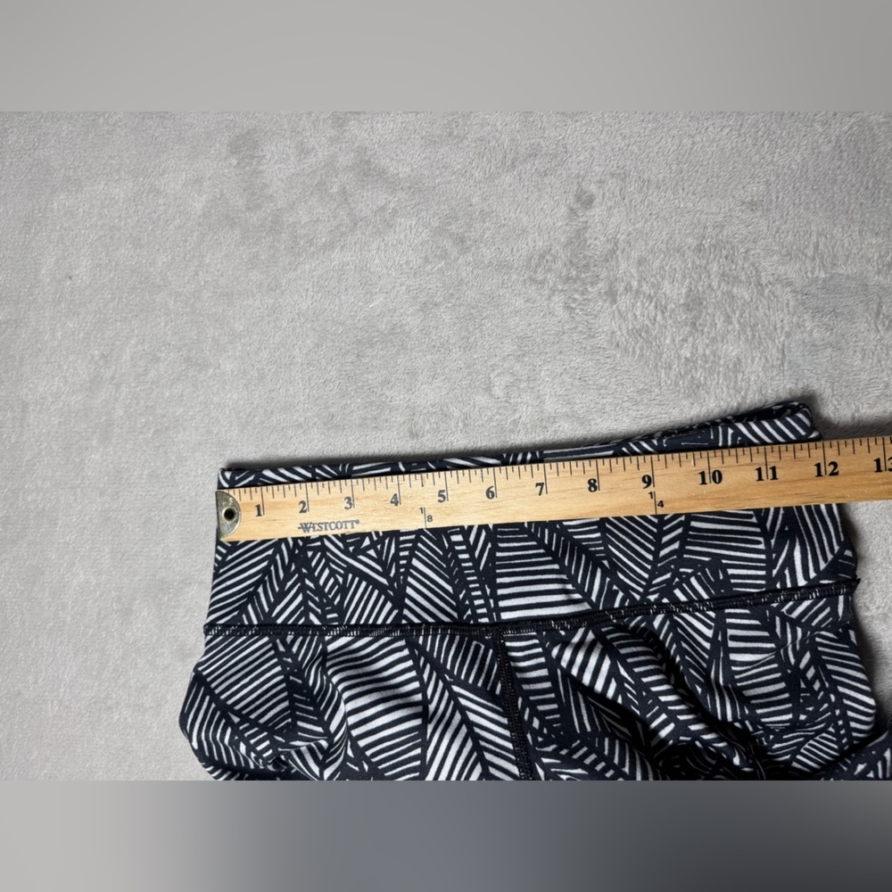 Lululemon Wunder Under Pant *Full-On Luxtreme Pretty Palm Black Angel Wing 4 - Picture 5 of 16